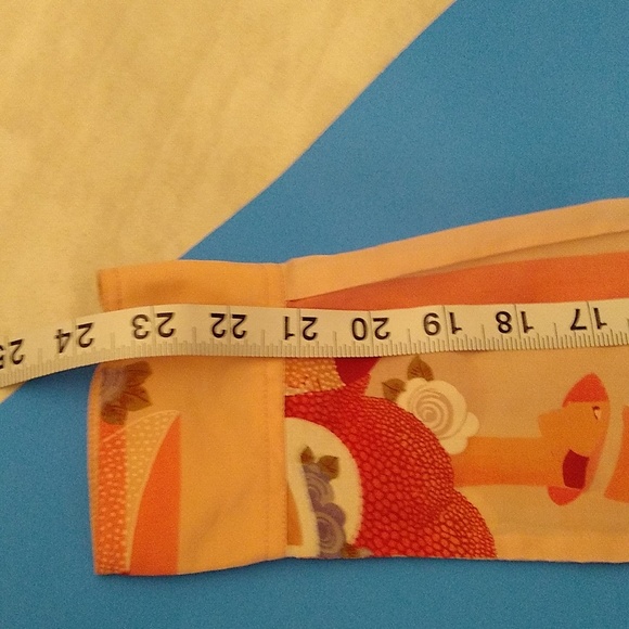 Vintage Michael Comte Paris pink deco style ladies patterned blouse size small - Picture 8 of 10